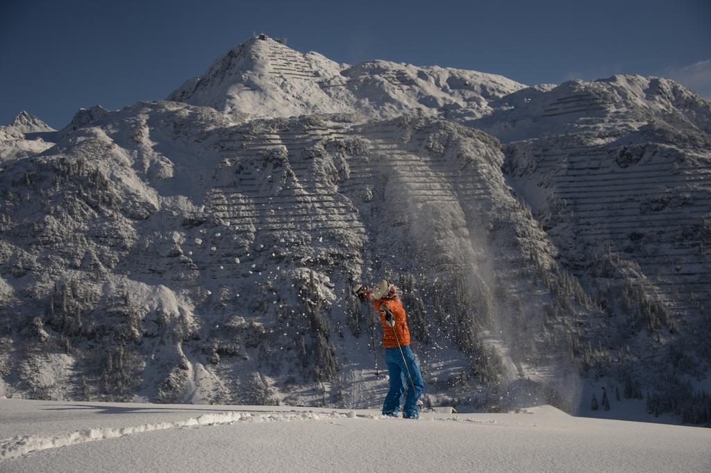 Pension Daniel Lech am Arlberg Exteriör bild